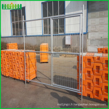 Clôture temporaire de barrière de foyer clôture de sécurité pour barrière piétonne